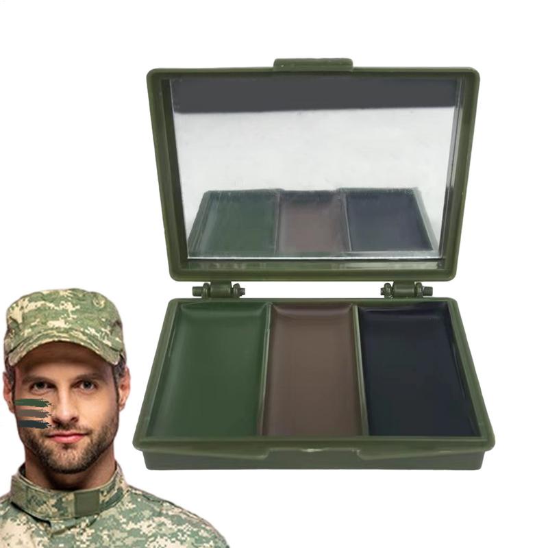 Camo Face Paint - Gesichtsbemalung, Tarnöl, Tarnfarben, Make-up, langanhaltende Camo-Gesichts-Körperbemalung