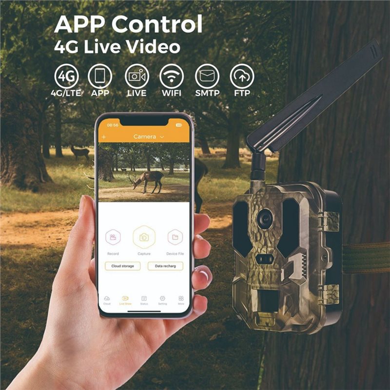 Y47A Outdoor 4G 120MP 4K Live- – Hunting And Outdoor Shows Bewertung und Preis