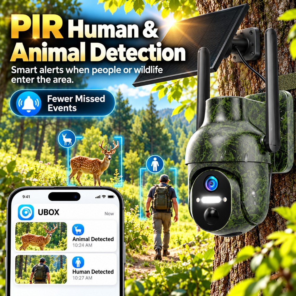 4MP Solar-WLAN-Sicherheitskame – Trail Camera Infrared Bewertung und Preis