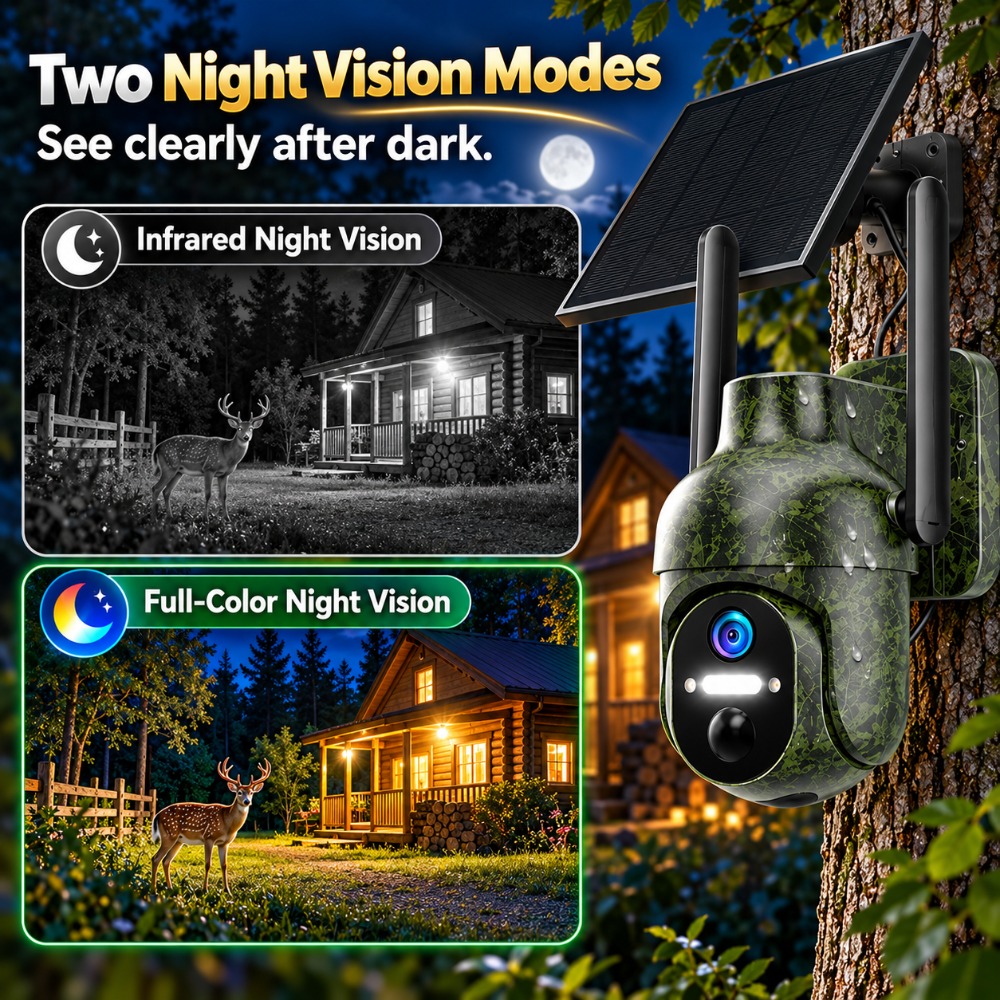 4MP Solar-WLAN-Sicherheitskame – Trail Camera Infrared Bewertung und Preis