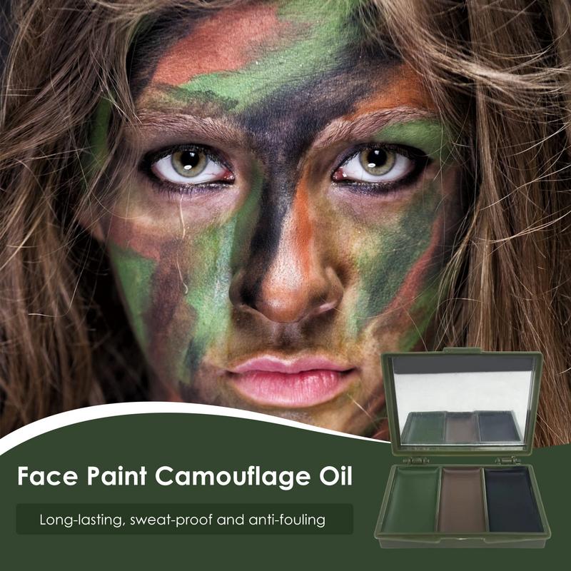 Gesichtsbemalung, Tarnöl, Tarn – Camo Face Paint Bewertung und Preis