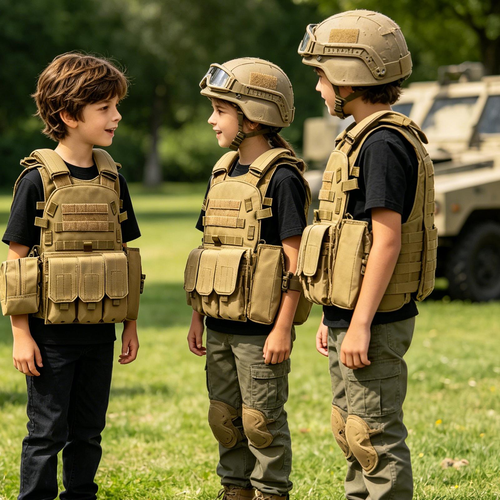 Armee-Fans Outdoor Kinderweste – Outdoor Hunting Games For Kids Bewertung und Preis