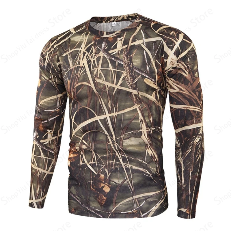 Herren Camo Langarm-T-Shirt, t – Outdoor Hunting Prints Bewertung und Preis