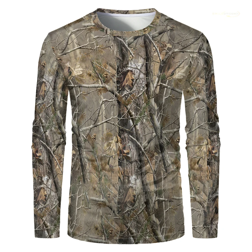 3D-gedrucktes Herren-Langarmhe – Outdoor Hunting Prints Bewertung und Preis