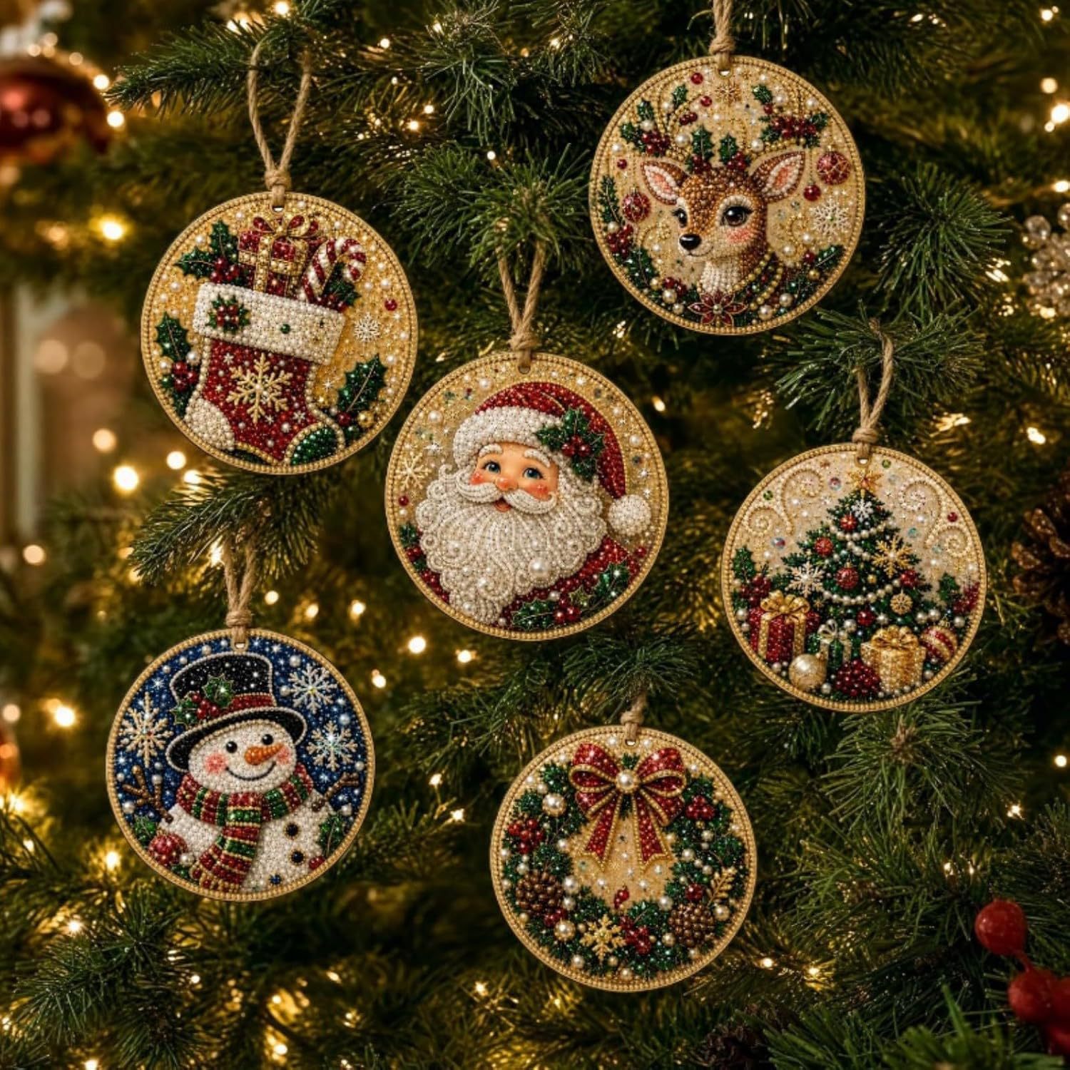 6-teiliges Weihnachtsbaum-Set  – Elk Bugle Call Bewertung und Preis